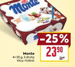 Billa ZOTT Monte nabídka