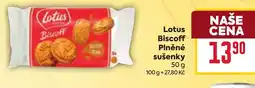 Billa LOTUS Biscoff Plněné sušenky nabídka