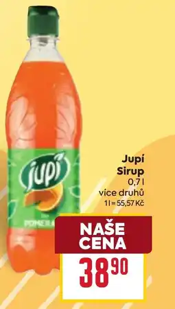 Billa JUPI Sirup nabídka