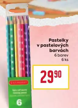 Billa Pastelky v pastelových barvách nabídka