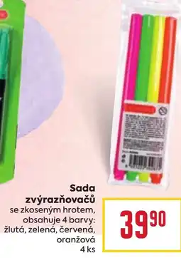 Billa Sada zvýrazňovačů nabídka