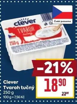 Billa CLEVER Tvaroh tučný nabídka