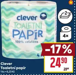 Billa CLEVER Toaletní papír nabídka