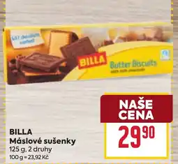 Billa BILLA Máslové sušenky nabídka