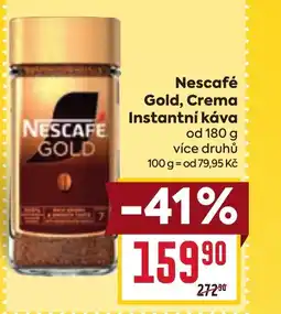 Billa NESCAFE Gold, Crema Instantní káva nabídka