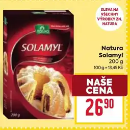 Billa Natura Solamyl nabídka