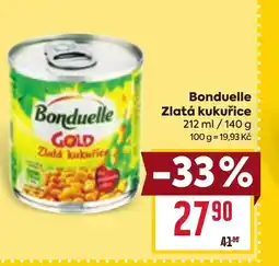 Billa BONDUELLE Zlatá kukuřice nabídka