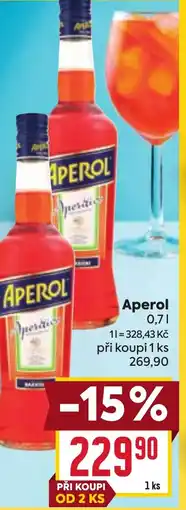 Billa APEROL nabídka