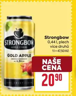 Billa STRONGBOW nabídka