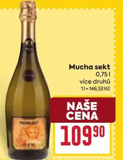 Billa MUCHA SEKT nabídka