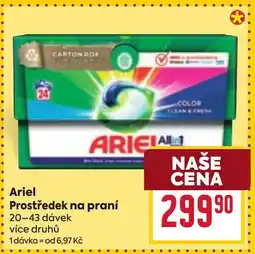 Billa ARIEL Prostředek na praní nabídka