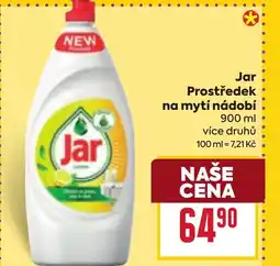 Billa JAR Prostředek na mytí nádobí nabídka