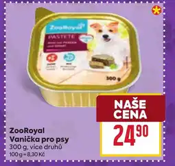 Billa ZOOROYAL Vanička pro psy nabídka