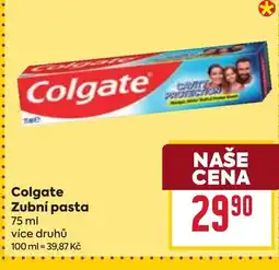 Billa COLGATE Zubní pasta nabídka