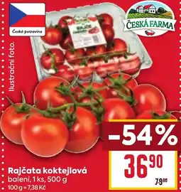 Billa Rajčata koktejlová nabídka
