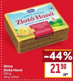 Billa OLMA Zlatá Haná nabídka