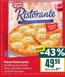 Billa Pizza Ristorante nabídka