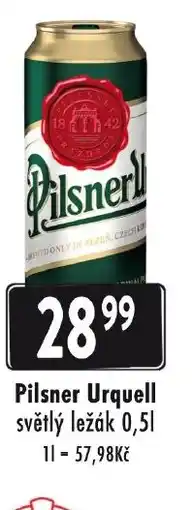 Qanto PILSNER URQUELL nabídka