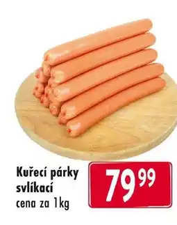 Qanto Kuřecí párky svlíkací nabídka