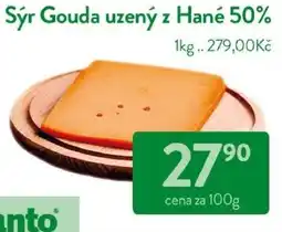 Qanto Sýr Gouda uzený z Hané 50% nabídka