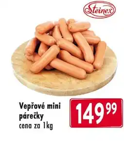 Qanto Vepřové mini párečky nabídka