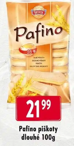 Qanto PAFINO piškoty dlouhé nabídka