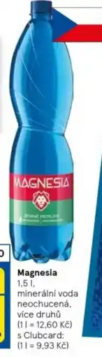 Tesco MAGNESIA nabídka