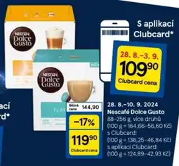 Tesco NESCAFÉ Dolce Gusto nabídka