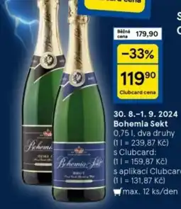 Tesco Bohemia Sekt nabídka