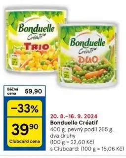 Tesco BONDUELLE Creatif nabídka