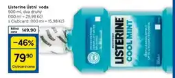 Tesco LISTERINE Ústní voda nabídka
