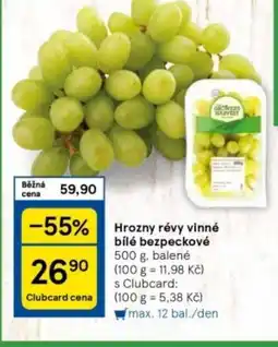 Tesco Hrozny Révy vinné nabídka