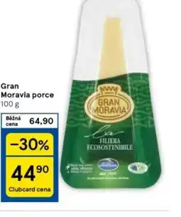 Tesco GRAN MORAVIA Porce nabídka