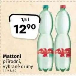 Coop MATTONI nabídka