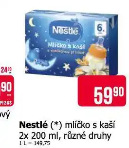 Teta Nestlé mlíčko s kaší nabídka