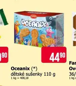 Teta Oceanix dětské sušenky nabídka