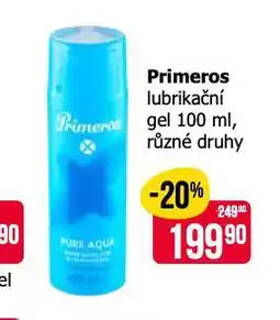 Teta Primeros lubrikační gel nabídka