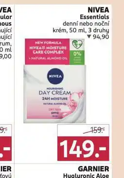 Rossmann Nivea essentials krém nabídka