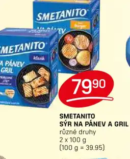 Flop SMETANITO Sýr na Pánev a Gril nabídka