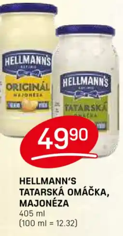 Flop HELLMANN'S Tatarská Omáčka, Majonéza nabídka
