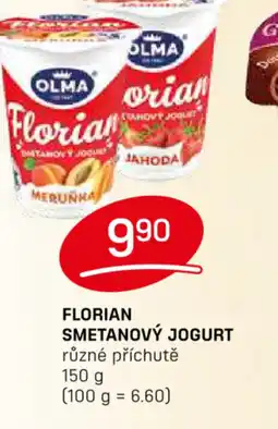 Flop OLMA Florian Smetanový Jogurt nabídka