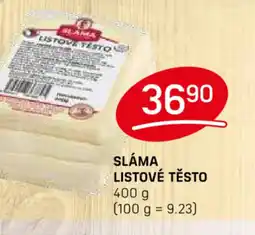 Flop SLÁMA Listové Těsto nabídka