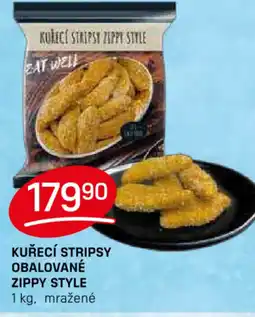 KUŘECÍ STRIPSY OBALOVANÉ ZIPPY STYLE