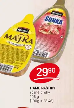 Flop HAMÉ Pastiky nabídka