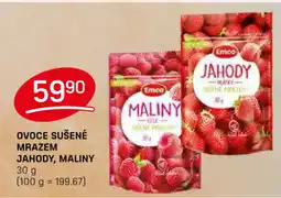 Flop EMCO Ovoce Sušené Mrazem Jahody, Maliny nabídka