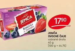 Flop JEMČA Ovocné Caje nabídka