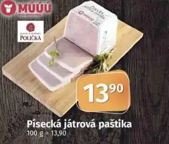 COOP TIP Písecká játrová paštika nabídka