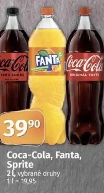 COOP TIP COCA-COLA, FANTA, SPRITE nabídka