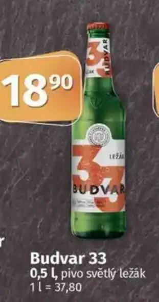 COOP TIP BUDVAR 33 nabídka