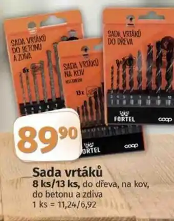 COOP TIP Sada vrtáků nabídka